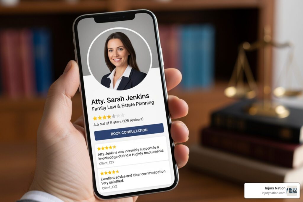 how can you get a rating on a lawyer