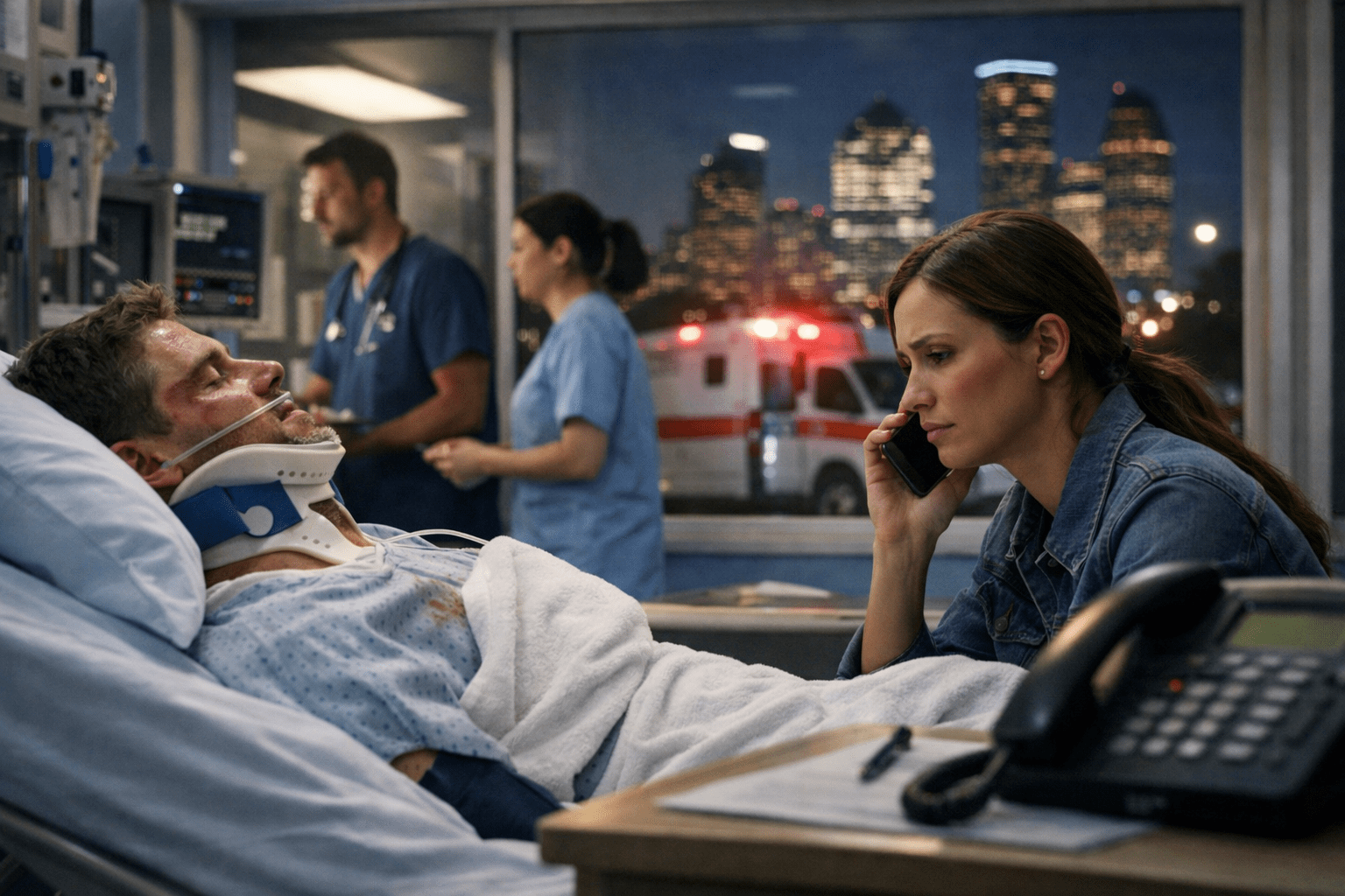 Should You Call for 24/7 Legal Help From the Hospital After a Crash in Houston? image 1