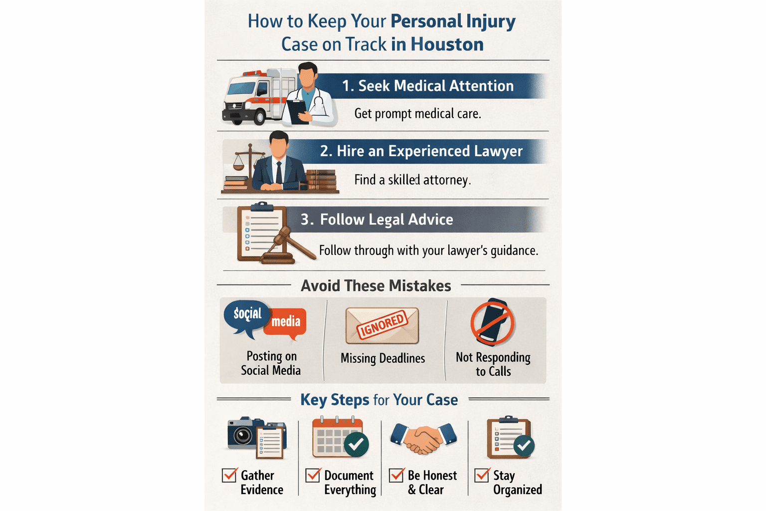 How to Keep Your Personal Injury Case on Track in Houston image 2