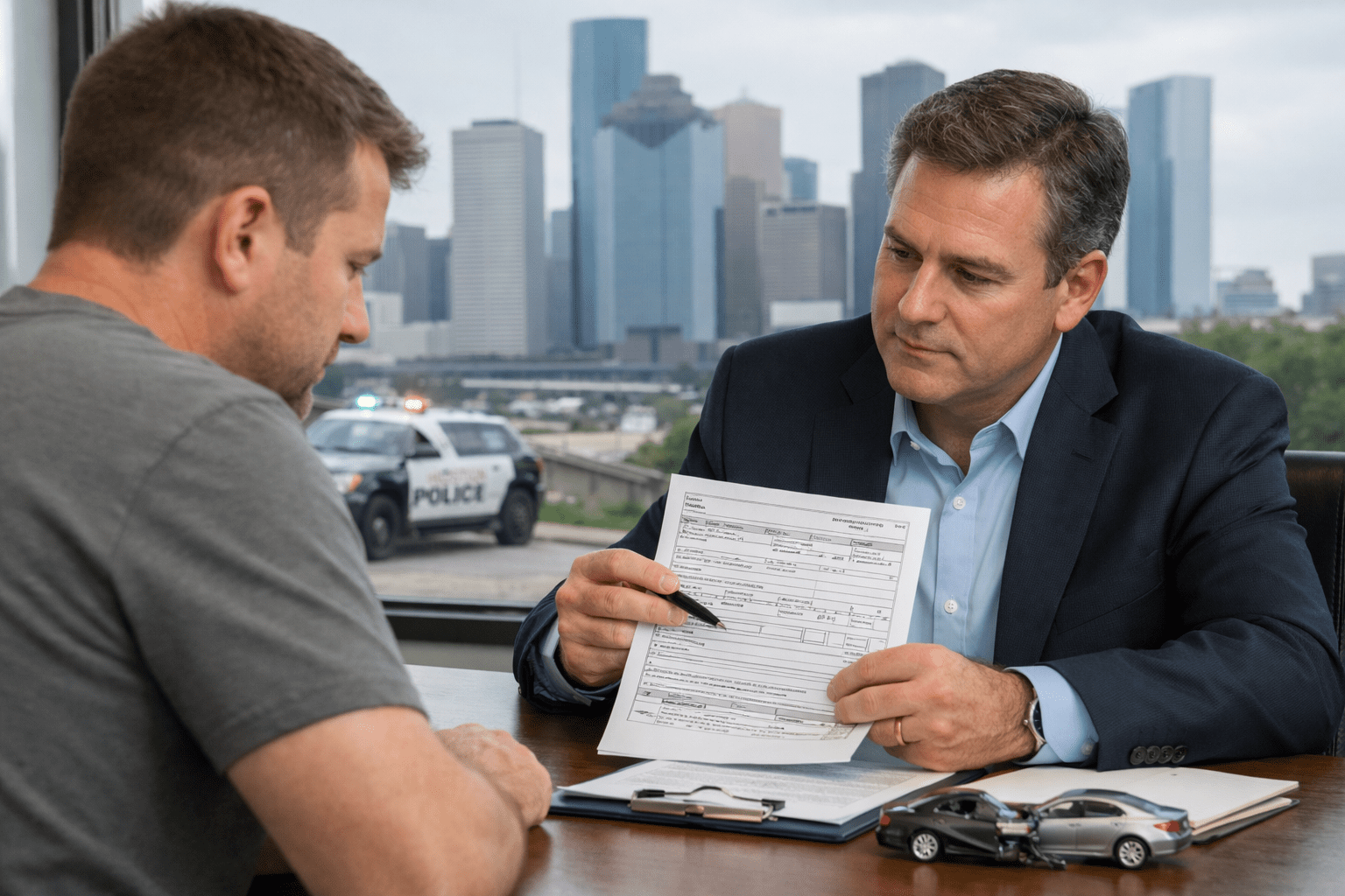 What to Do If the Police Report Has a Mistake After a Car Accident in Houston image 1